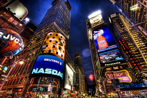 new york times square pictures. new york times square canvas